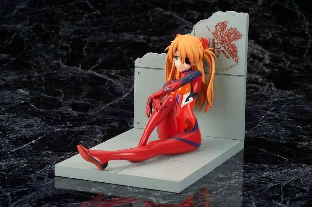 Manga Mania Evangelion Asuka Langley Plugsuit-figur 11,5 cm