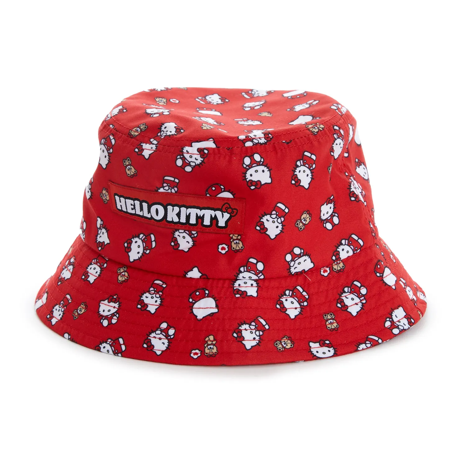 Hello Kitty Ruby Red Series Kids Bucket Hat bøttehatt for barn bomull