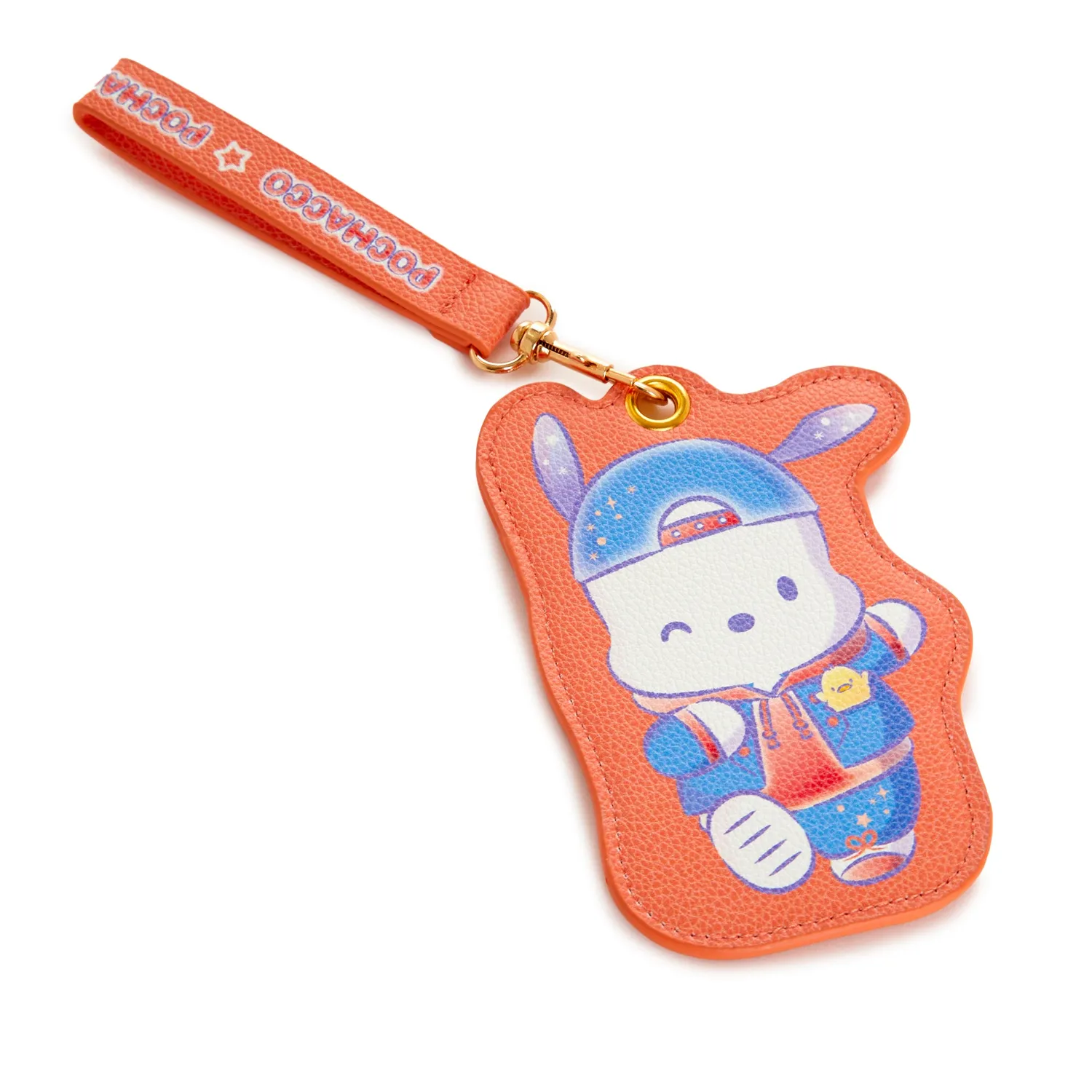 Hello Kitty Hapidanbui Boy Band Pochacco ID Badge Holder kortholder