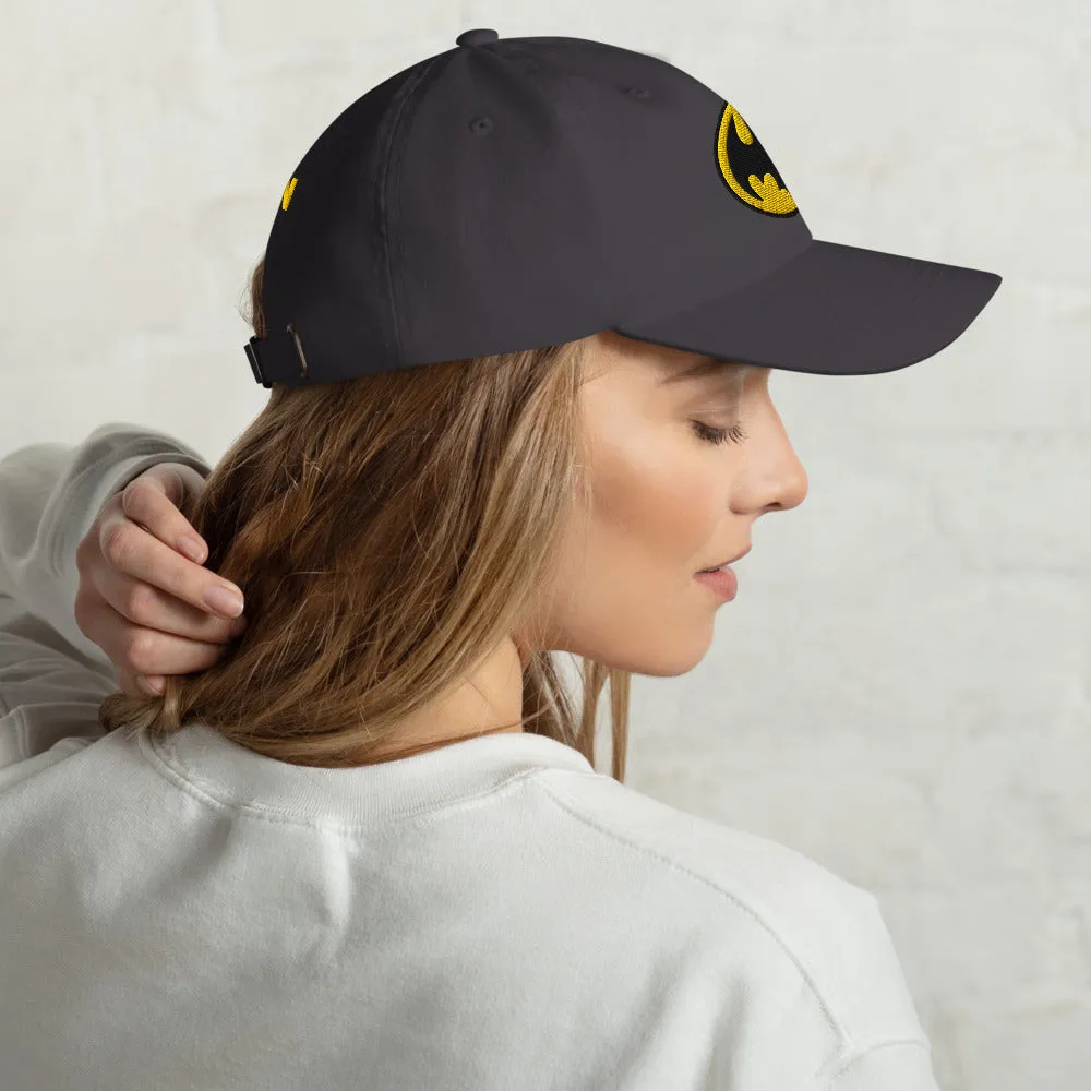 Batman BATMAN (1989) Batman Logo brodert caps Black