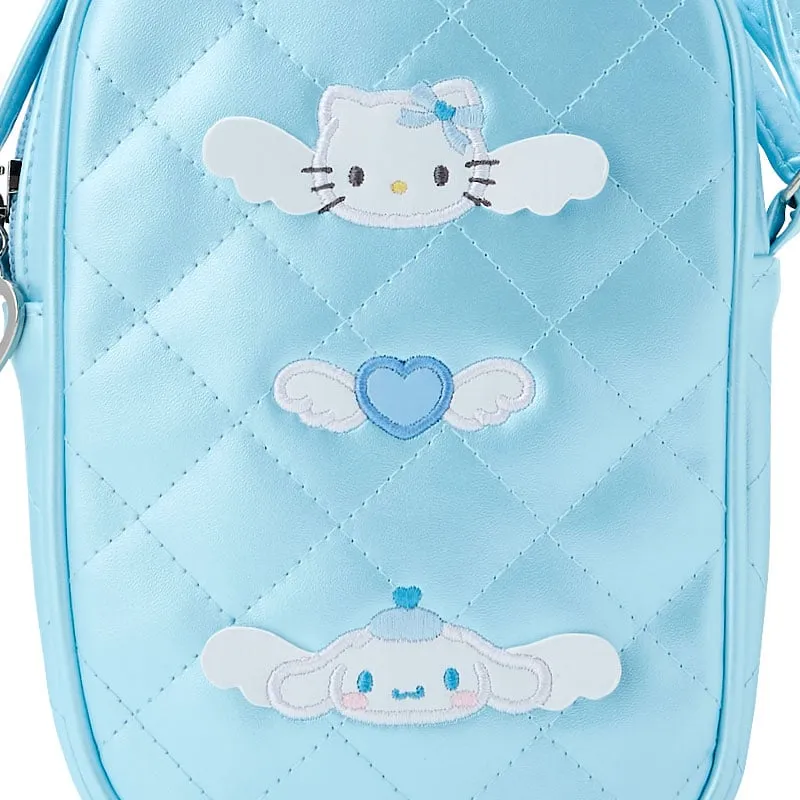 Hello Kitty Dreaming Angel Series Pt 2 Mini Crossbody-veske 5 × 1,5 × 8" quiltet