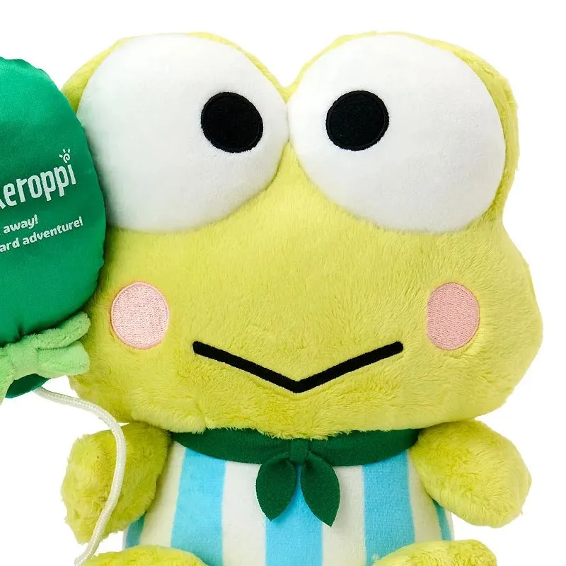 Hello Kitty Adventure Balloon Keroppi bamse 9 tommer med ballong