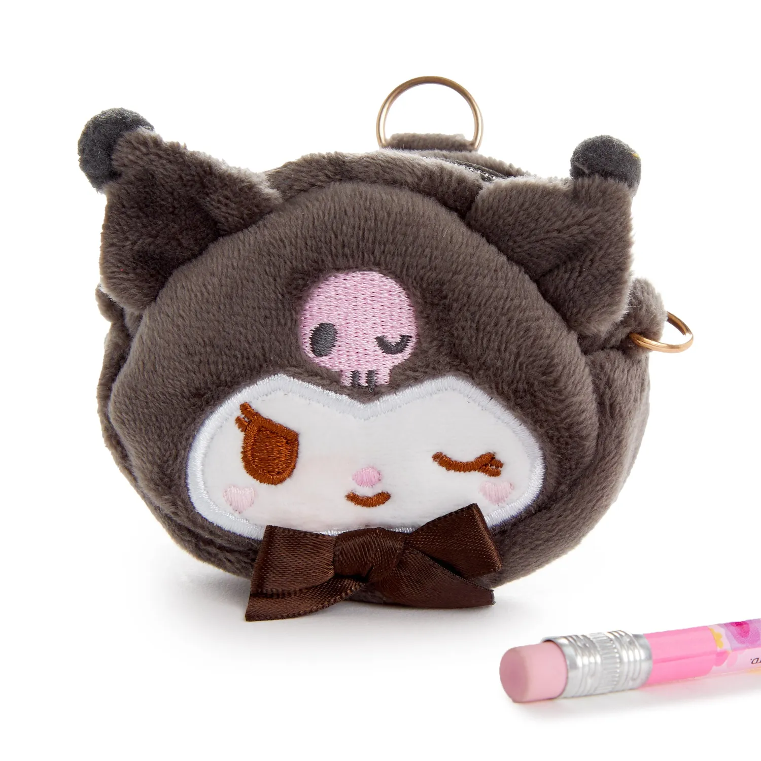 Sanrio Wink Series Kuromi plush minipung med konvertibel stropp