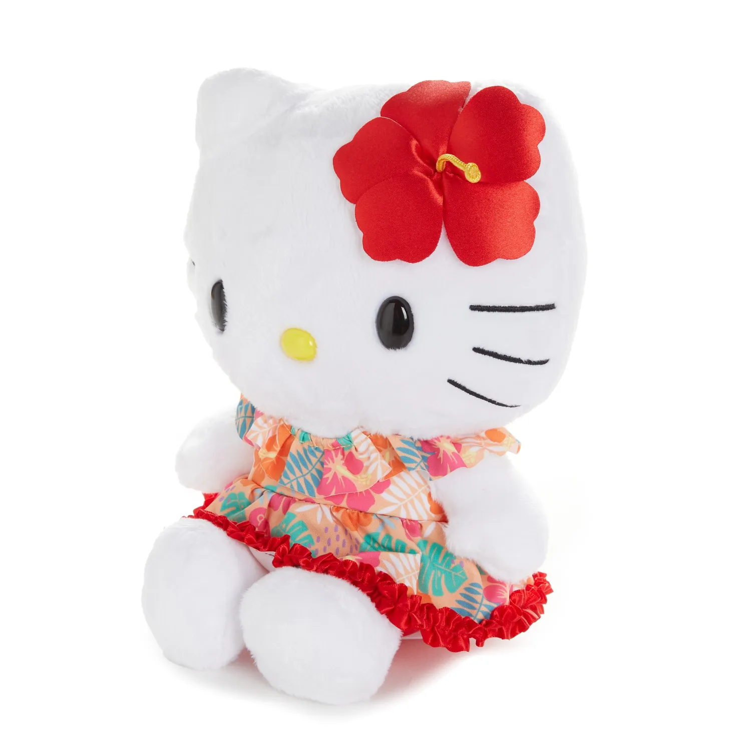 Hello Kitty Island Hibiscus Series 8"-bamse – 8 tommer, hibiskusantrekk