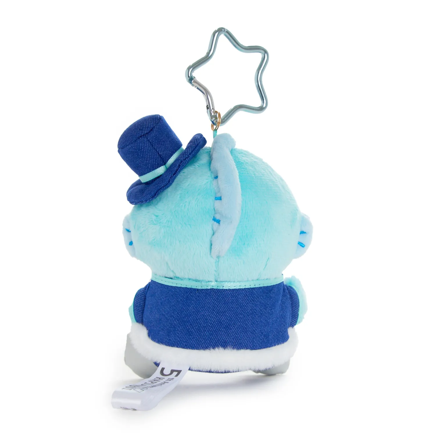 Hello Kitty Hapidanbui Boy Band Hangyodon plush nøkkelring 4"