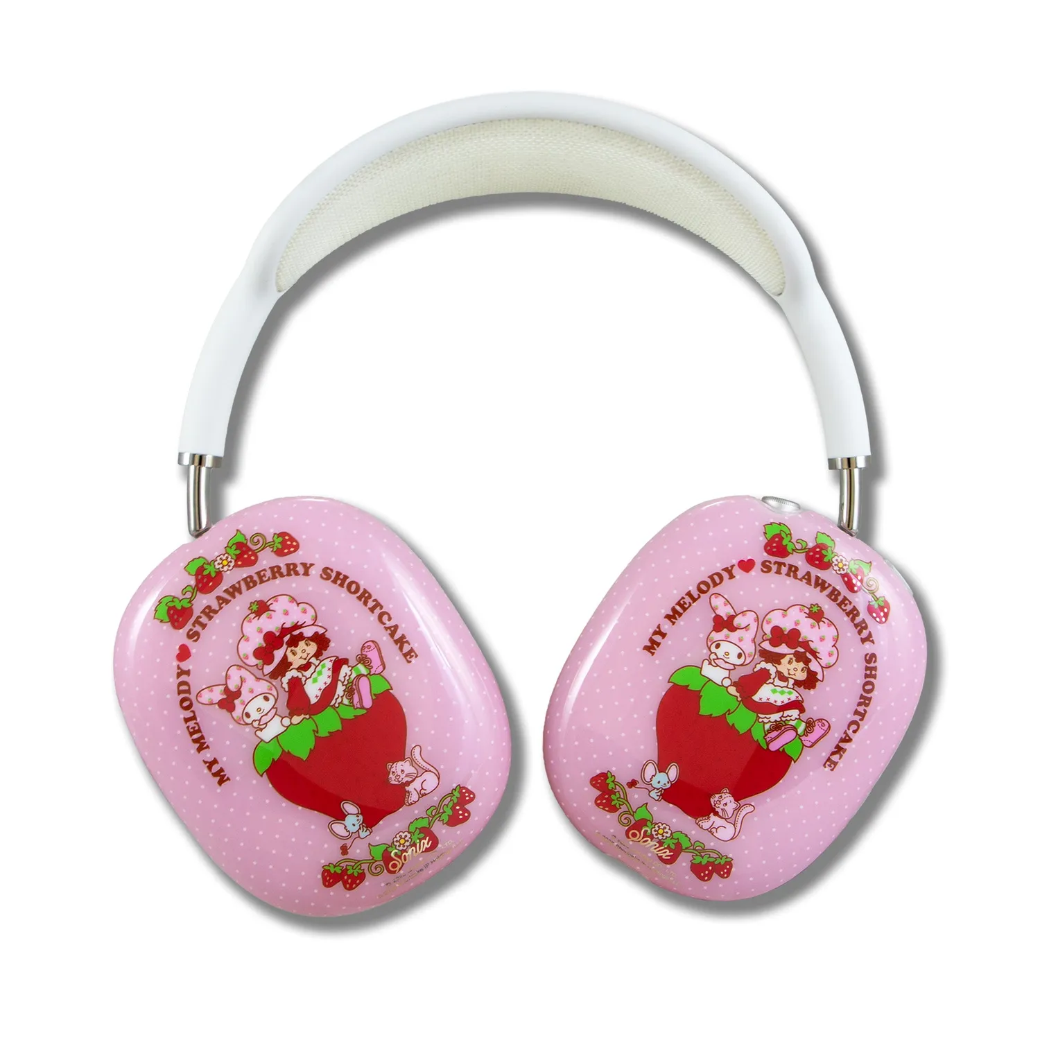 Hello Kitty My Melody x Sonix Strawberry Shortcake AirPods Max-deksel