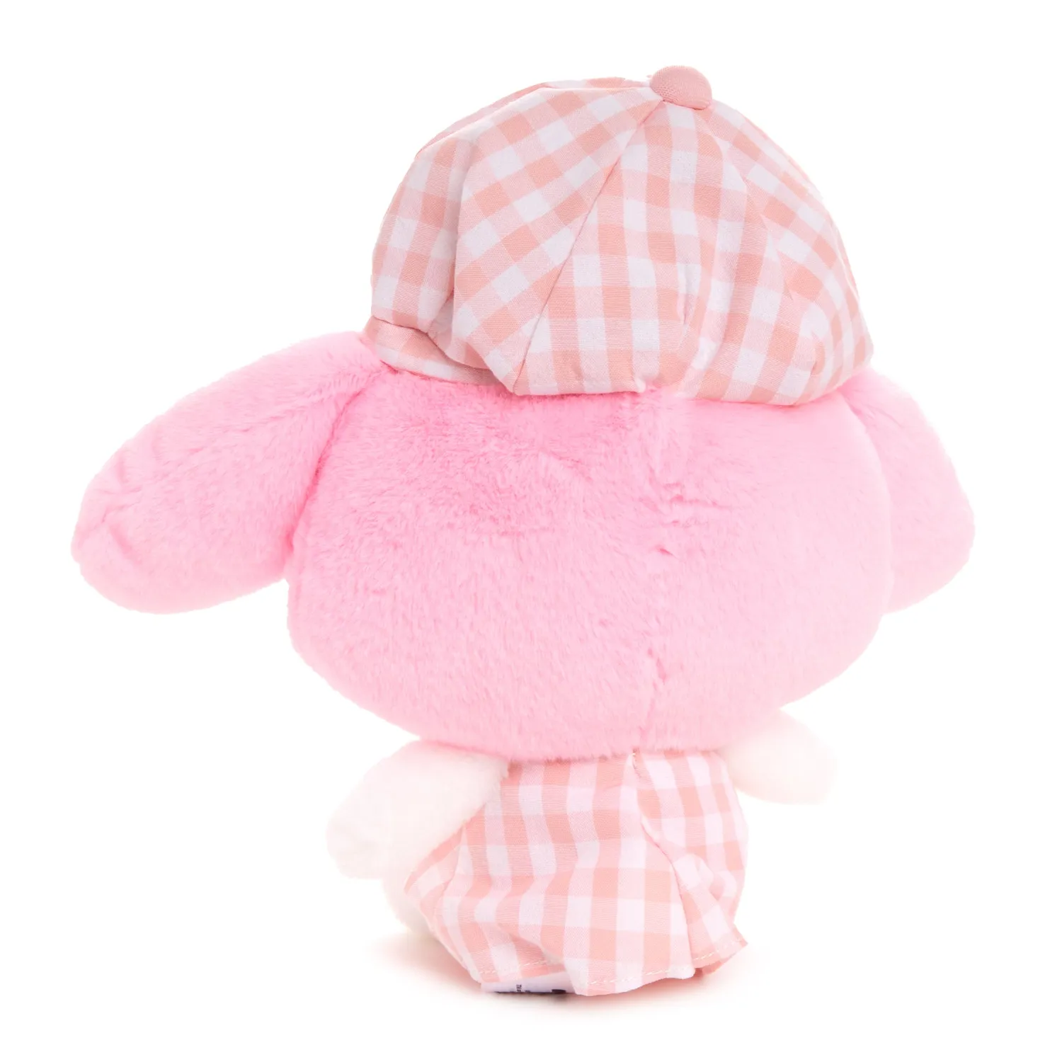 Hello Kitty Gingham Cap Series My Melody 8" plysj med rutete hatt