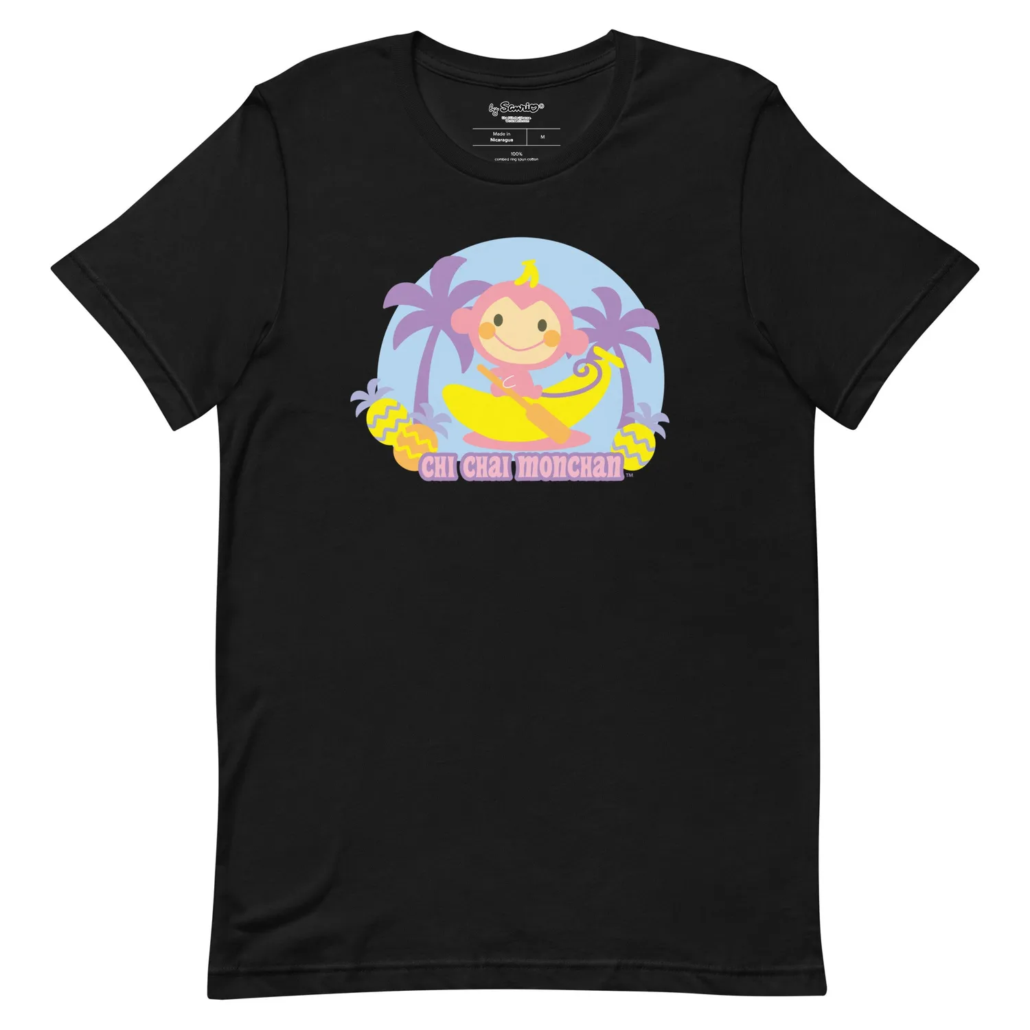 Hello Kitty Chi Chai Monchan Banana Boat Tee t-skjorte svart