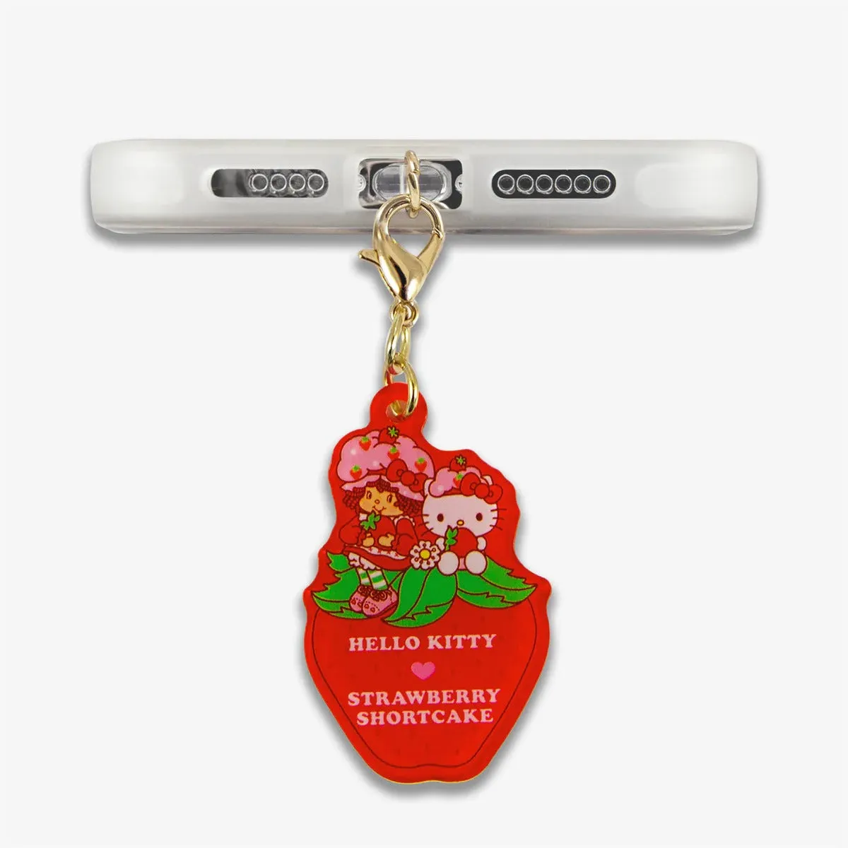 Hello Kitty and Friends x Sonix Strawberry Shortcake Charging Port 3-Pc Charms Set