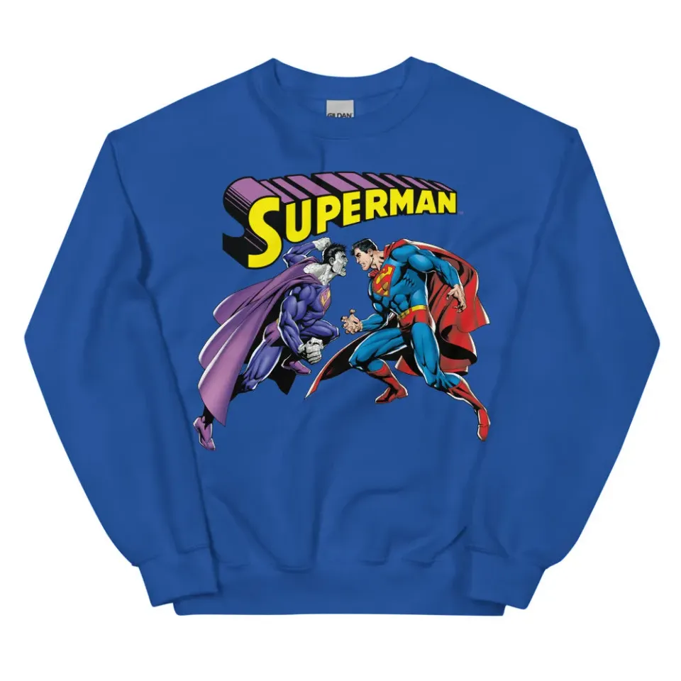 Batman Superman vs. Bizarro Collegegenser Royal