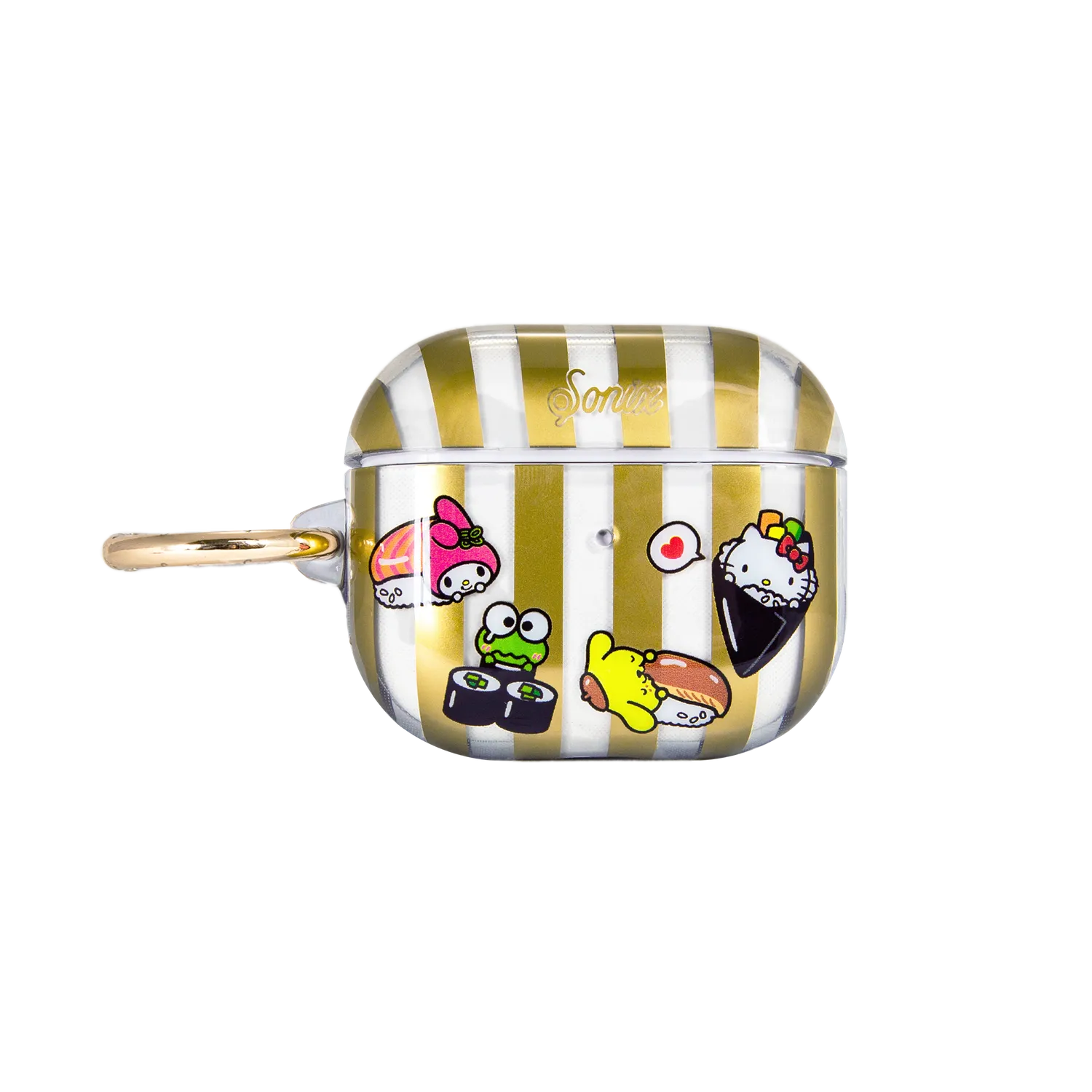 Hello Kitty and Friends x Sonix Sushi AirPods-etui gull Gen 2 Gen 3 Pro