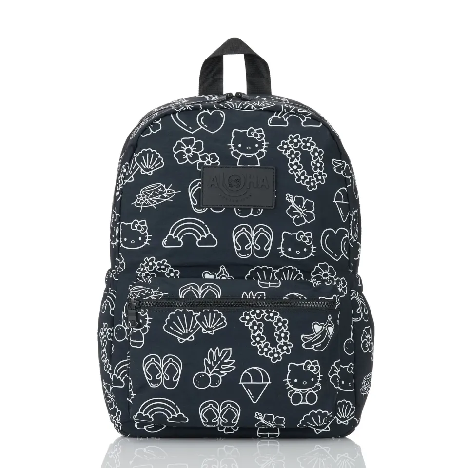 Hello Kitty x Aloha Collection Keep It Light Backpack ryggsekk svart