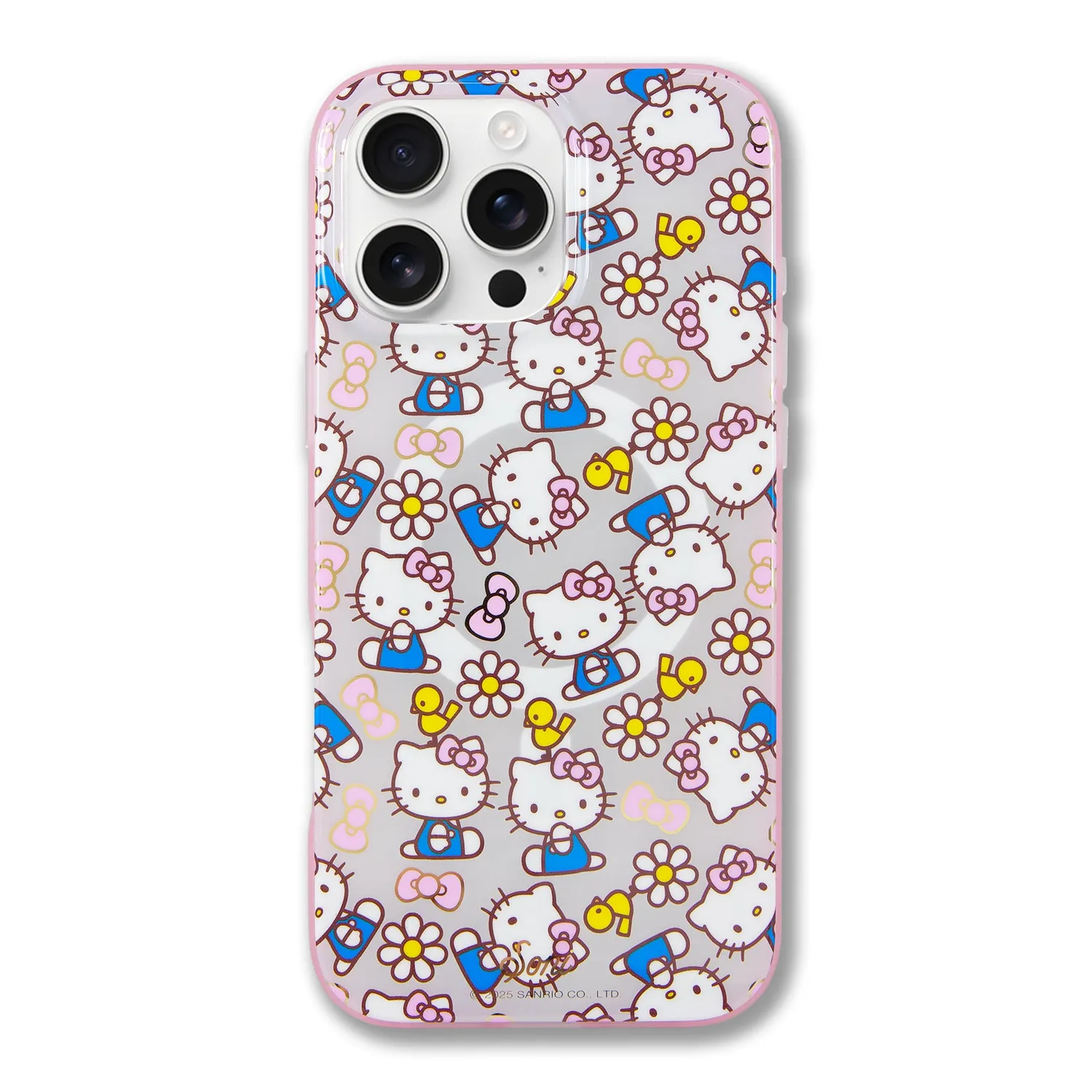 Hello Kitty x Sonix Pink Bows iPhone-deksel MULTI iPhone 16 Pro, 16 Pro Max, 17, 17 Air, 17 Pro og 17 Pro Max MagSafe