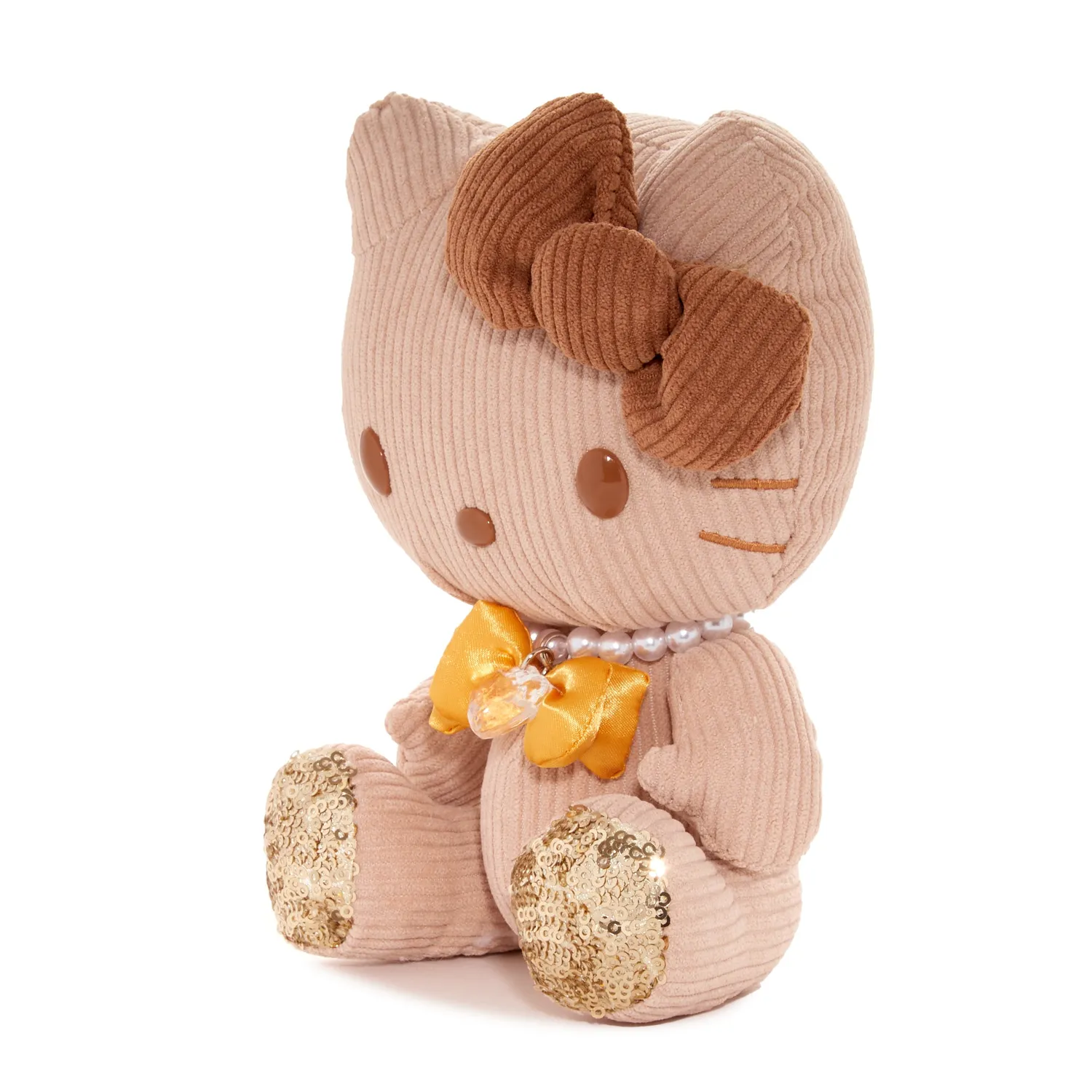 Hello Kitty 7" Jewel Plush Plysjbamse brun 7 tommer