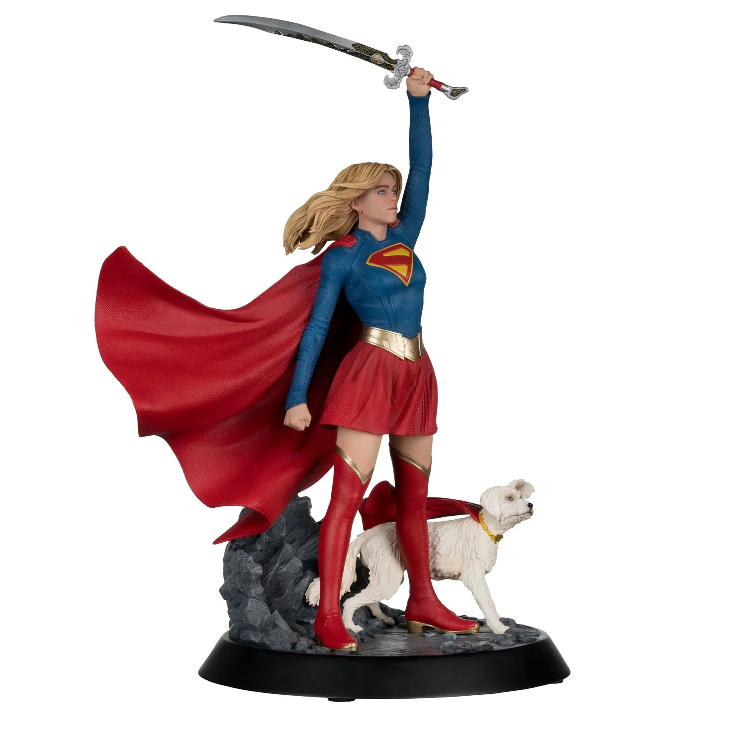 Batman Supergirl (2026 Movie) resinstatue 1/6 Krypto