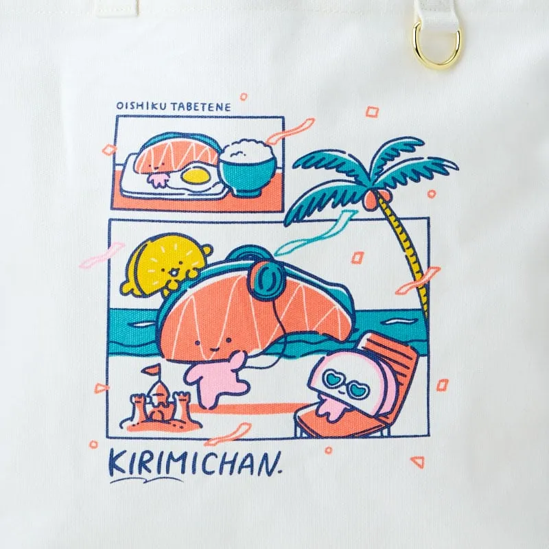 Kirimichan Tote Bag Summer Festival Forever Series handlenett i bomull