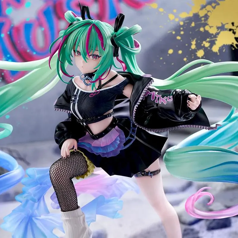 Neo Tokyo Vocaloid Hatsune Miku Punk FIGURIZMα figur 23 cm PVC