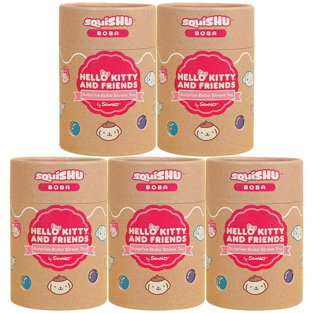 Hello Kitty and Friends Boba Tea Capsule SquiSHU squishy 1 stk. overraskelse