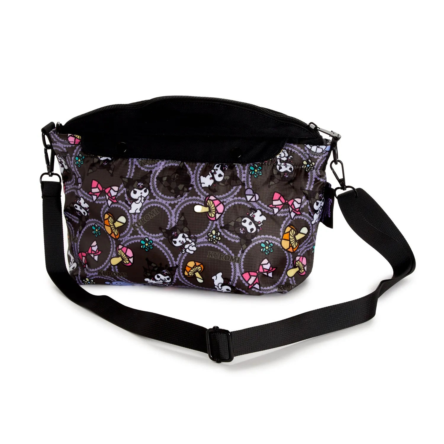 Kuromi 2-in-1 skulderveske og handlenett