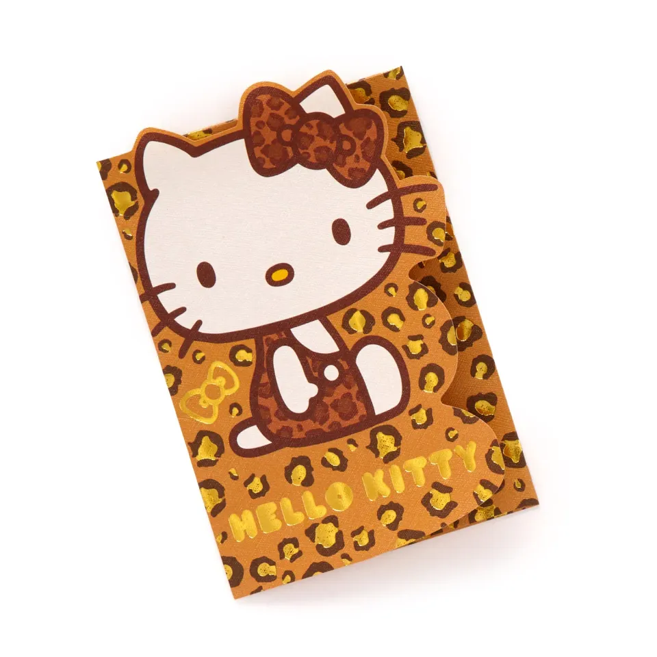 Hello Kitty 8-pc Animal Print Enclosure Envelopes Konvolutter 8 stk