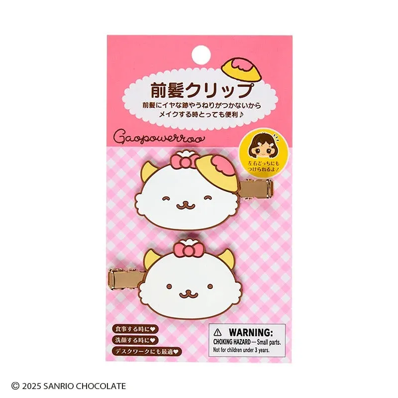 Hello Kitty Omelette Rice Gaopowerroo Mini hårklyper 2 stk PVC