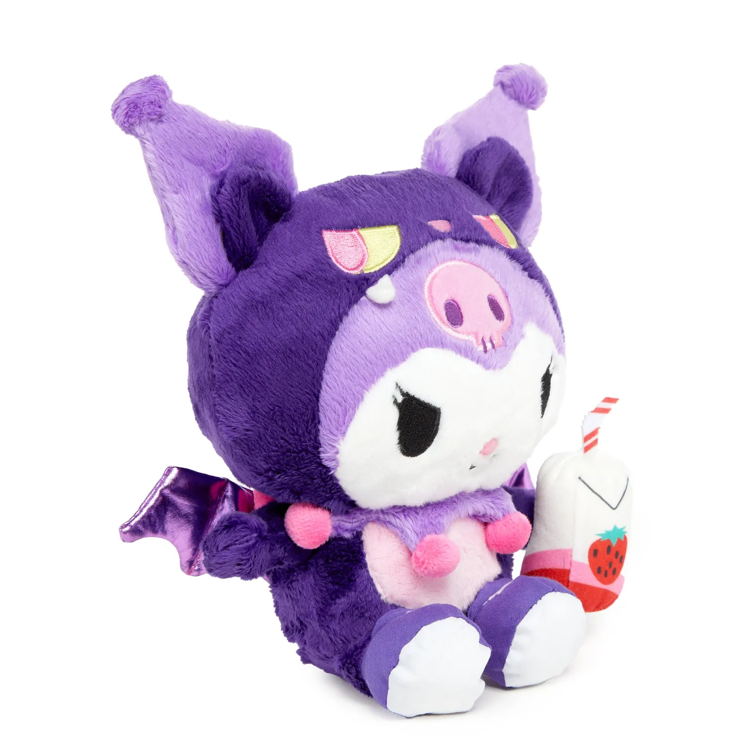 Hello Kitty Kuromi x tokidoki Spooky flaggermusbamse 8 tommer