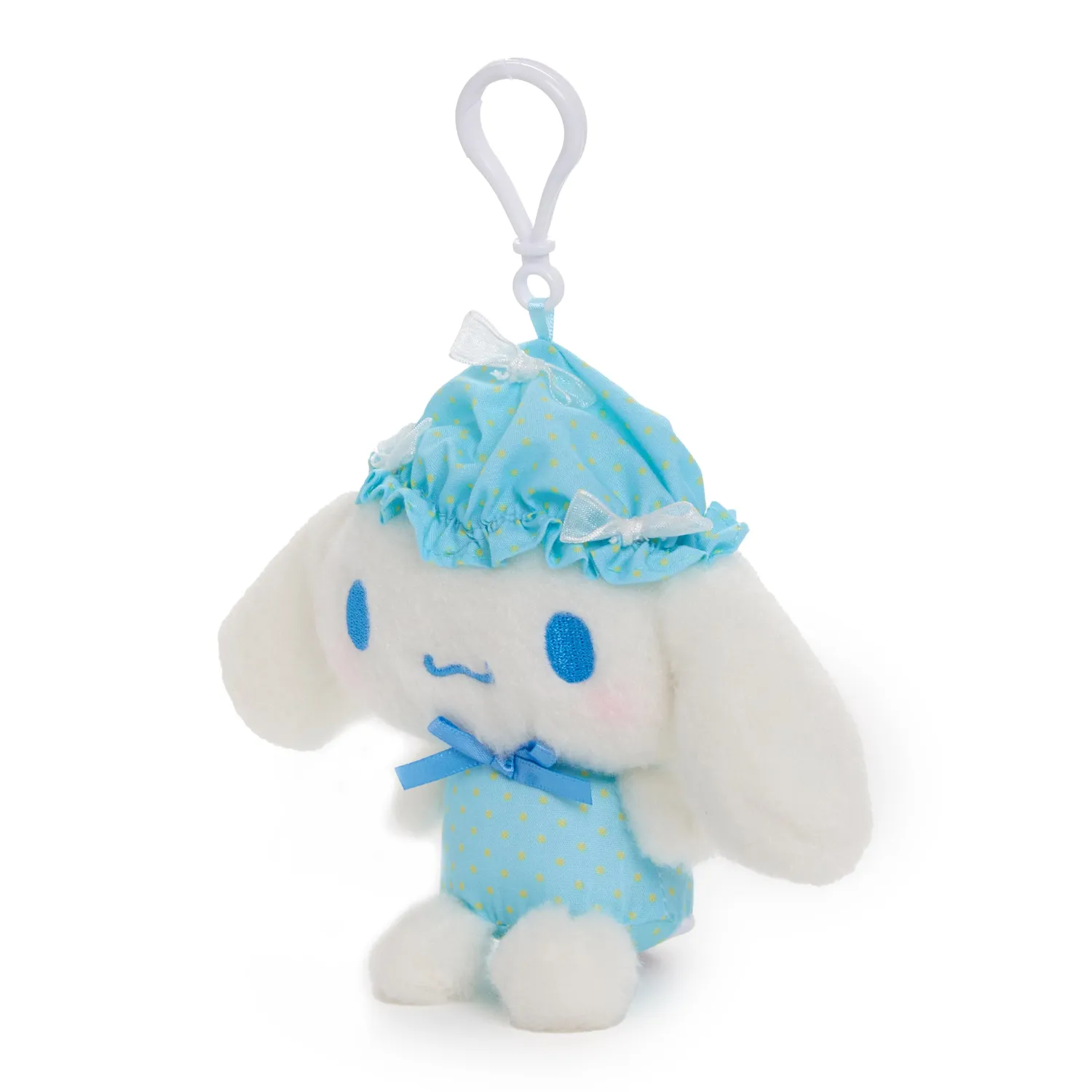 Hello Kitty Nightcap Series Cinnamoroll plysjmaskot med klips 5 tommer