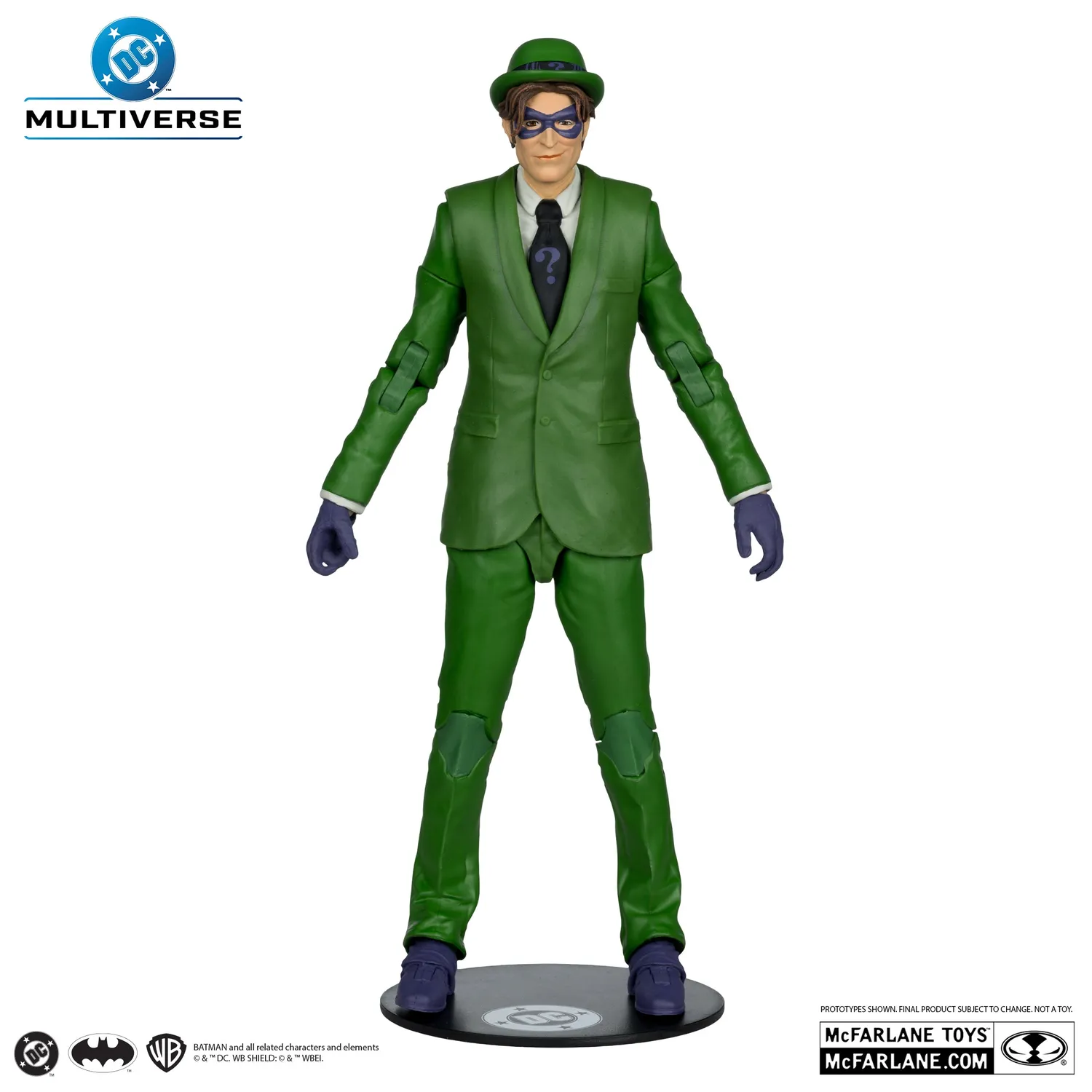 Batman: Hush The Riddler actionfigur 7 tommer med tilbehør