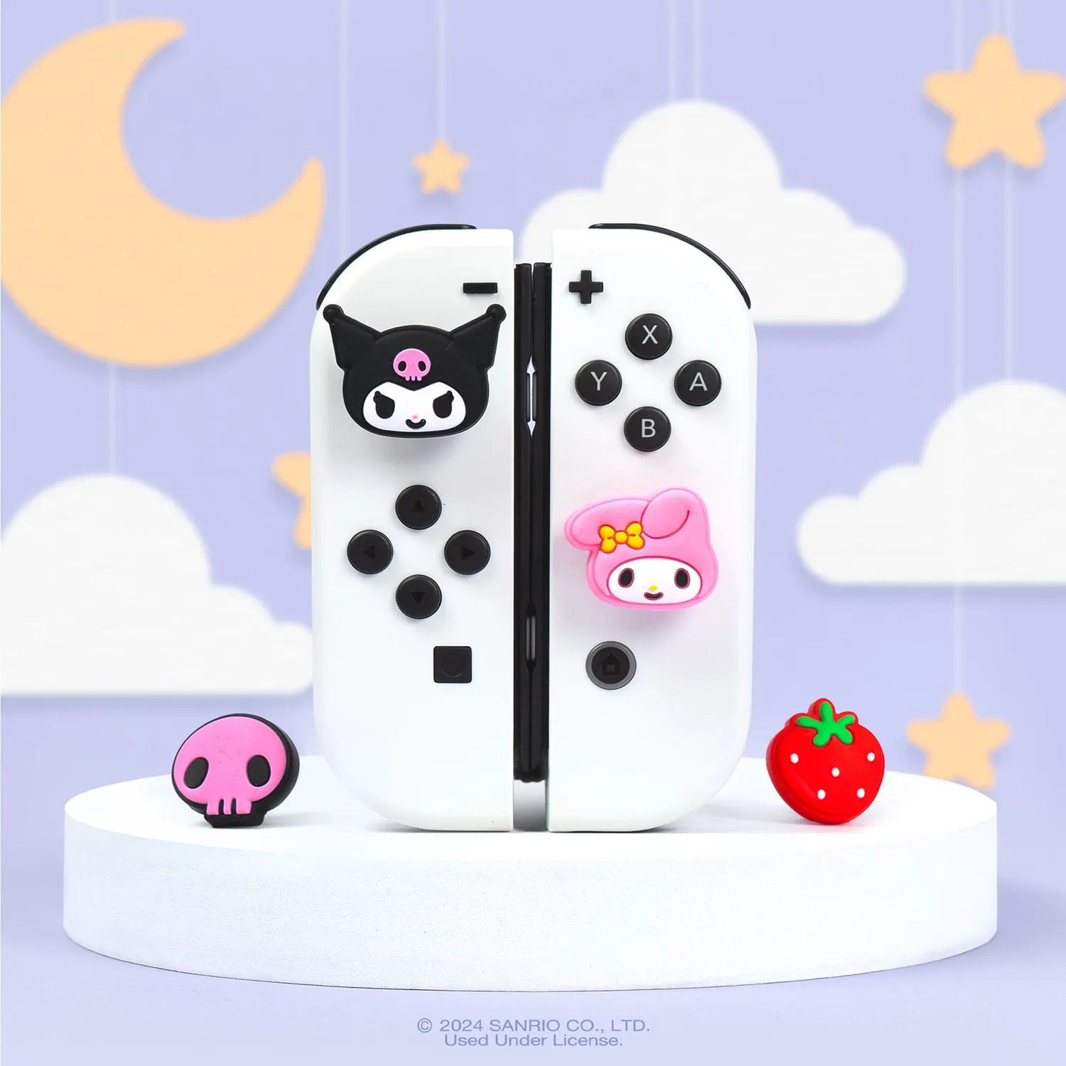 Hello Kitty and Friends Nintendo Switch Grip Caps Kuromi My Melody silikon