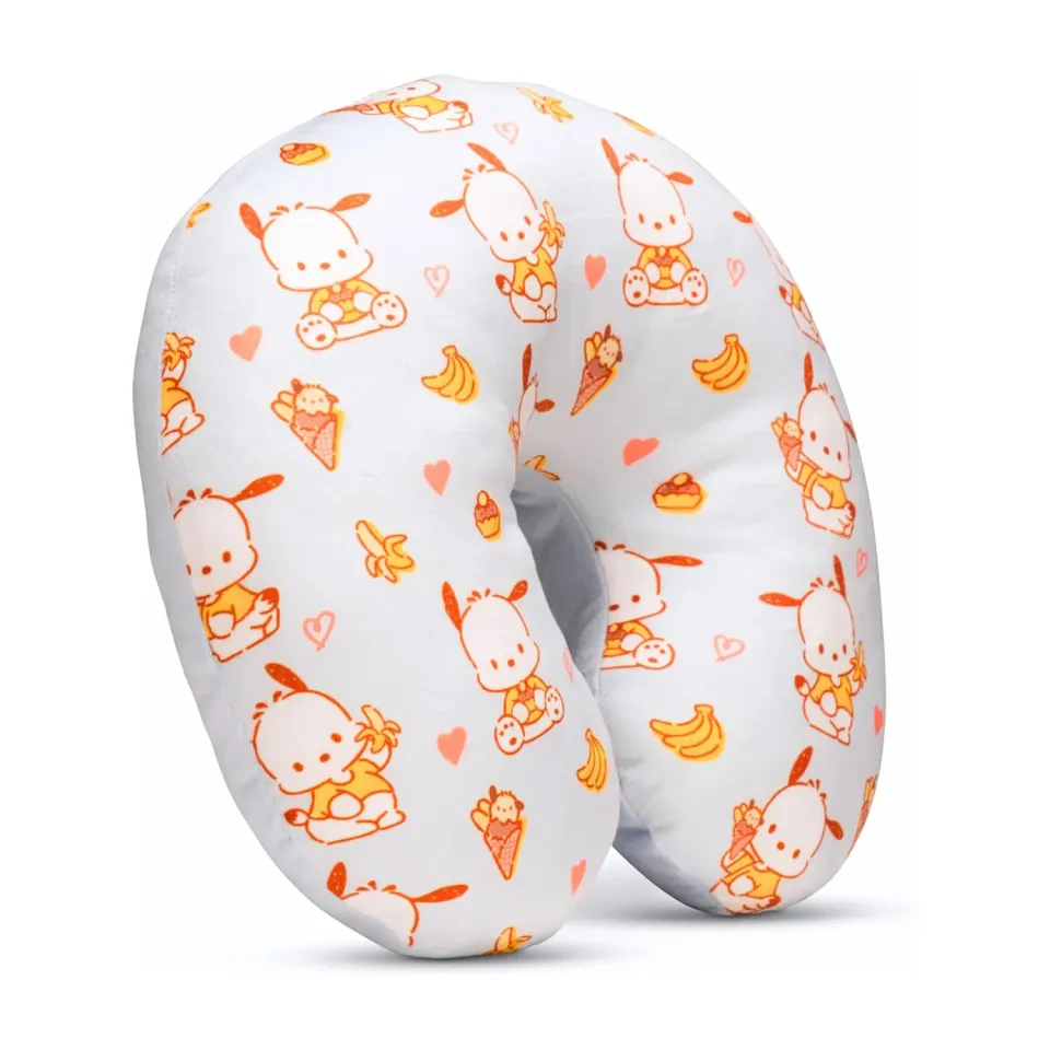 Hello Kitty Pochacco Travel Neck Pillow nakkepute bananer