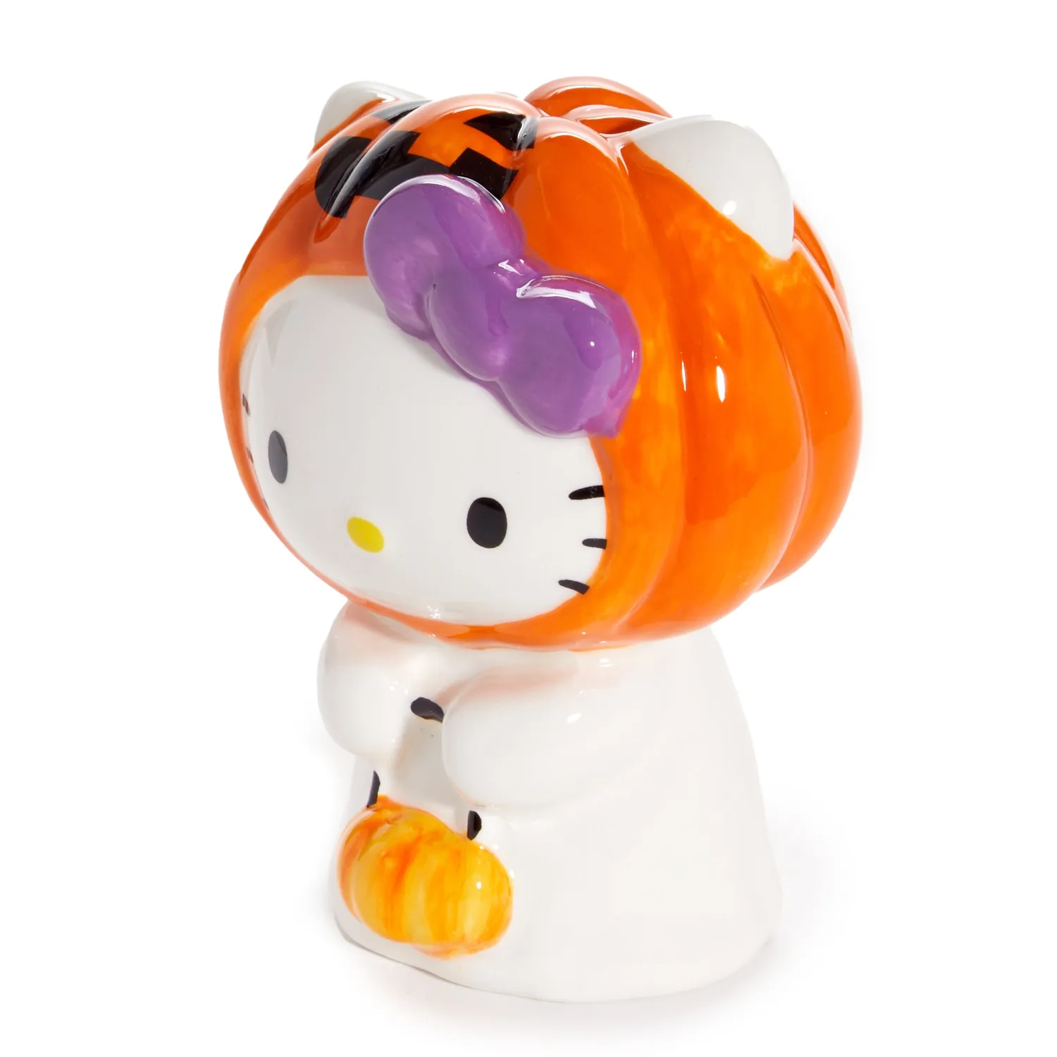 Hello Kitty Trick or Treat Ghost keramikkfigur Halloween håndmalt