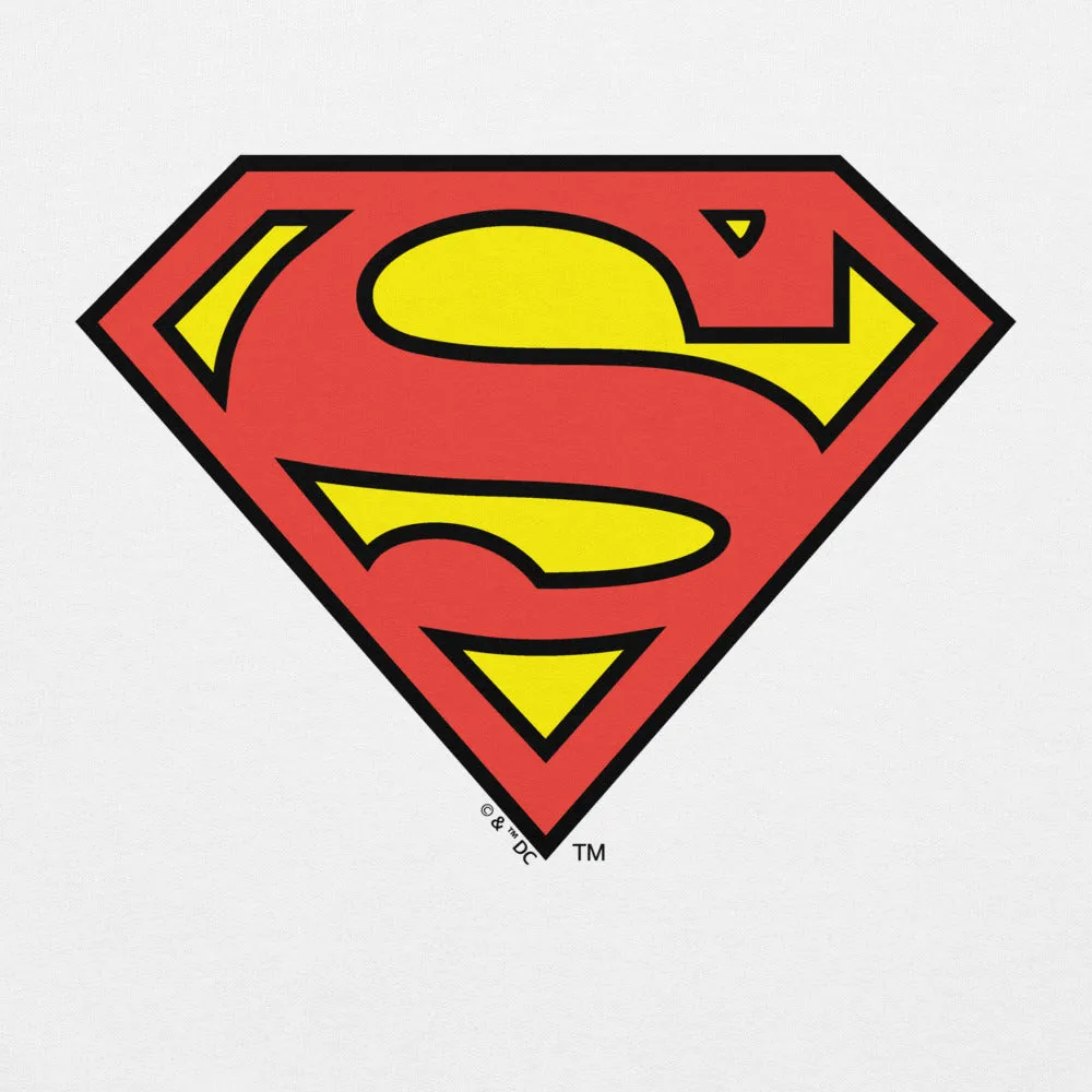 Batman Superman Logo hettegenser kongeblå