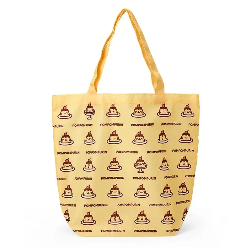 Hello Kitty Pompompurin 30th Anniversary handlenett med plysjetui