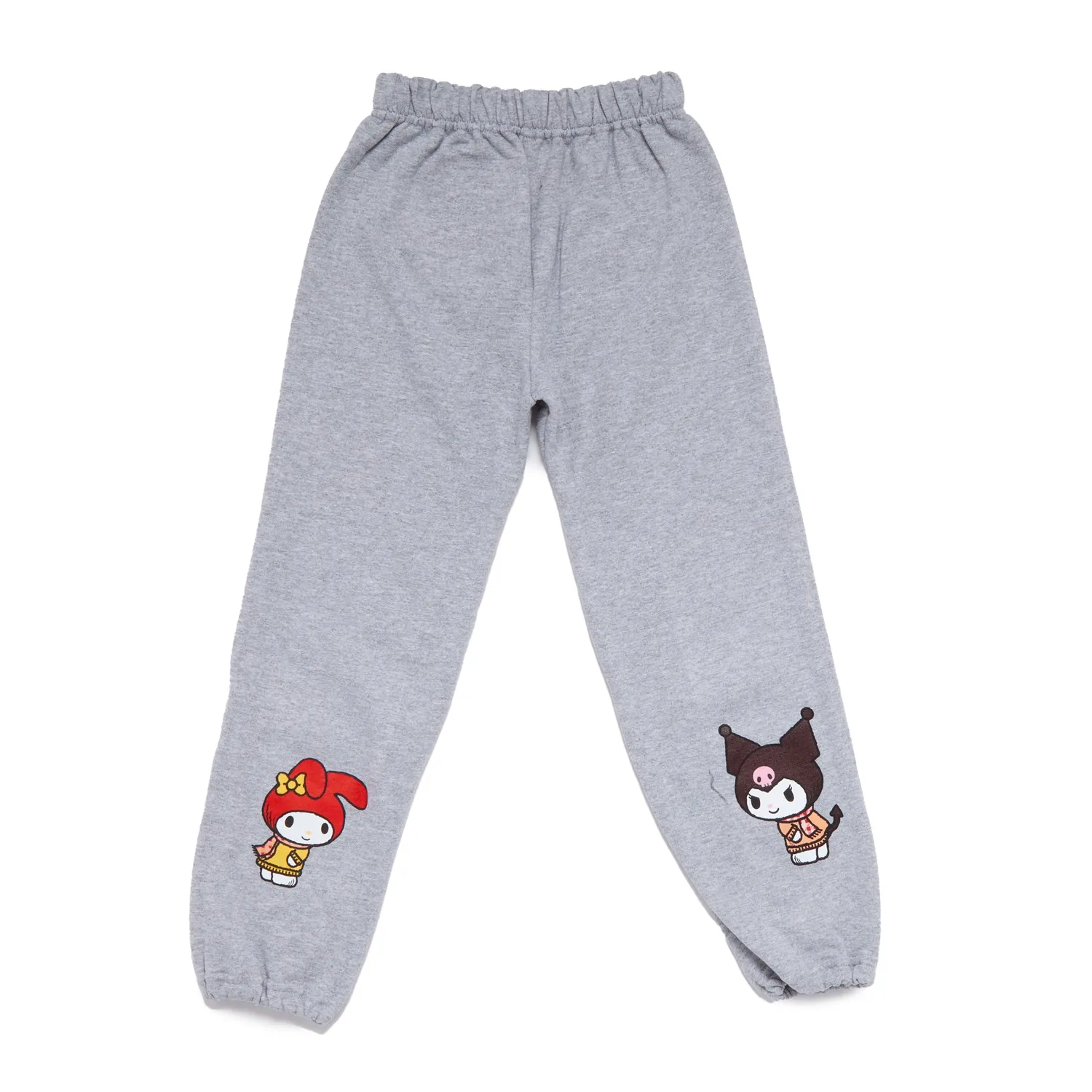Hello Kitty and Friends Big Kids Cozy Fleece Loungewear Set pysjamas gråmelerte