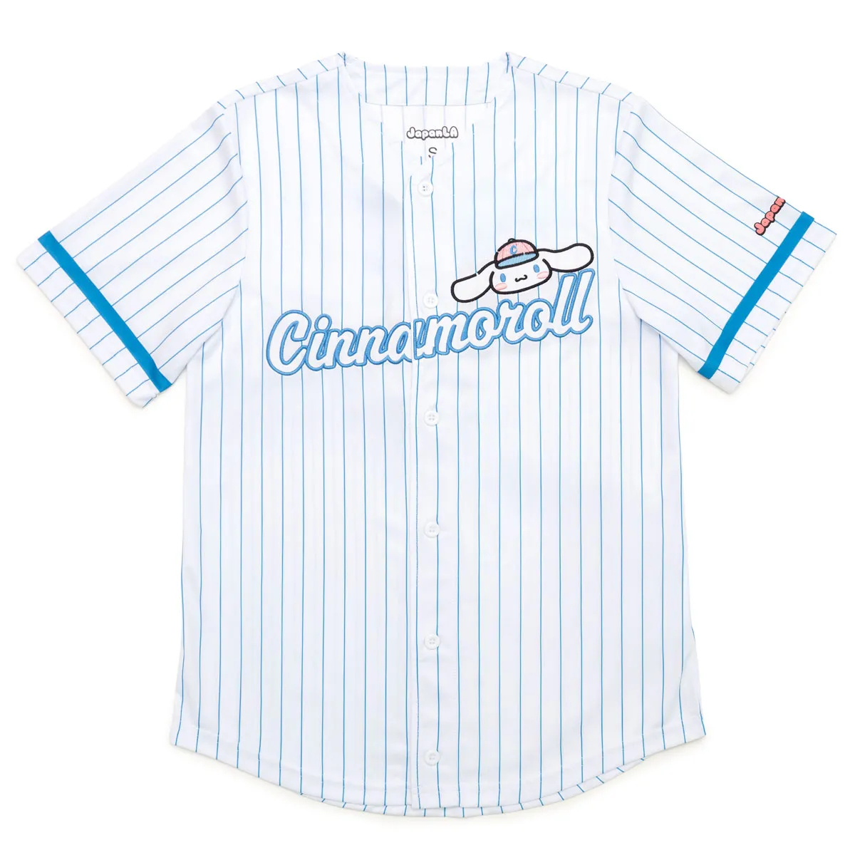 Hello Kitty Cinnamoroll x JapanLA Baseball Jersey hvit