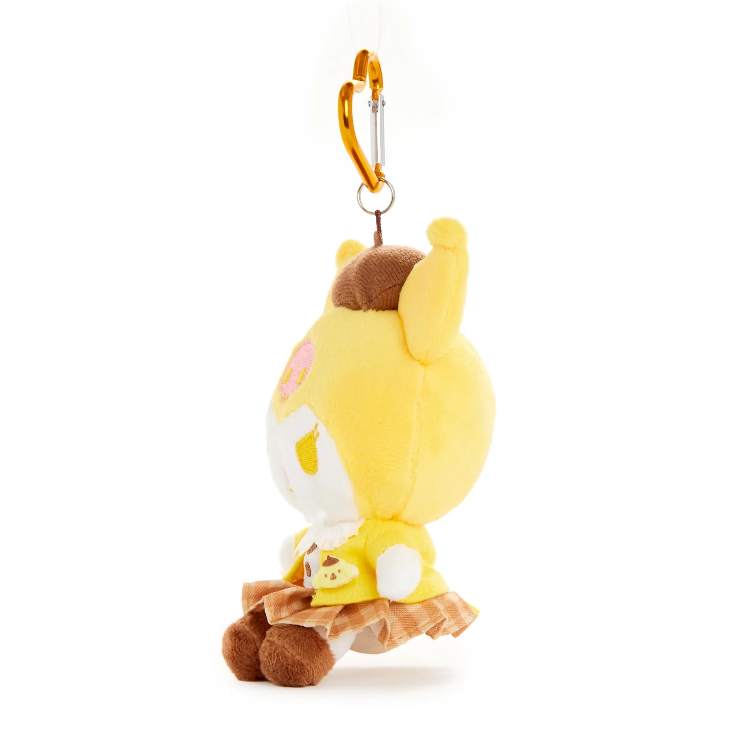 Hello Kitty Sanrio Friends Cosplay Series Kuromi Plush Mascot Keychain Pompompurin