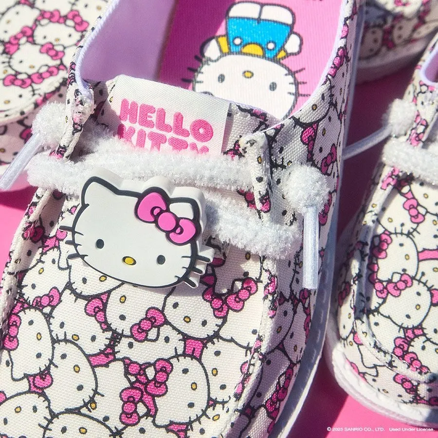 Hello Kitty x HEYDUDE Wendy slip-on sko for barn, multicolor