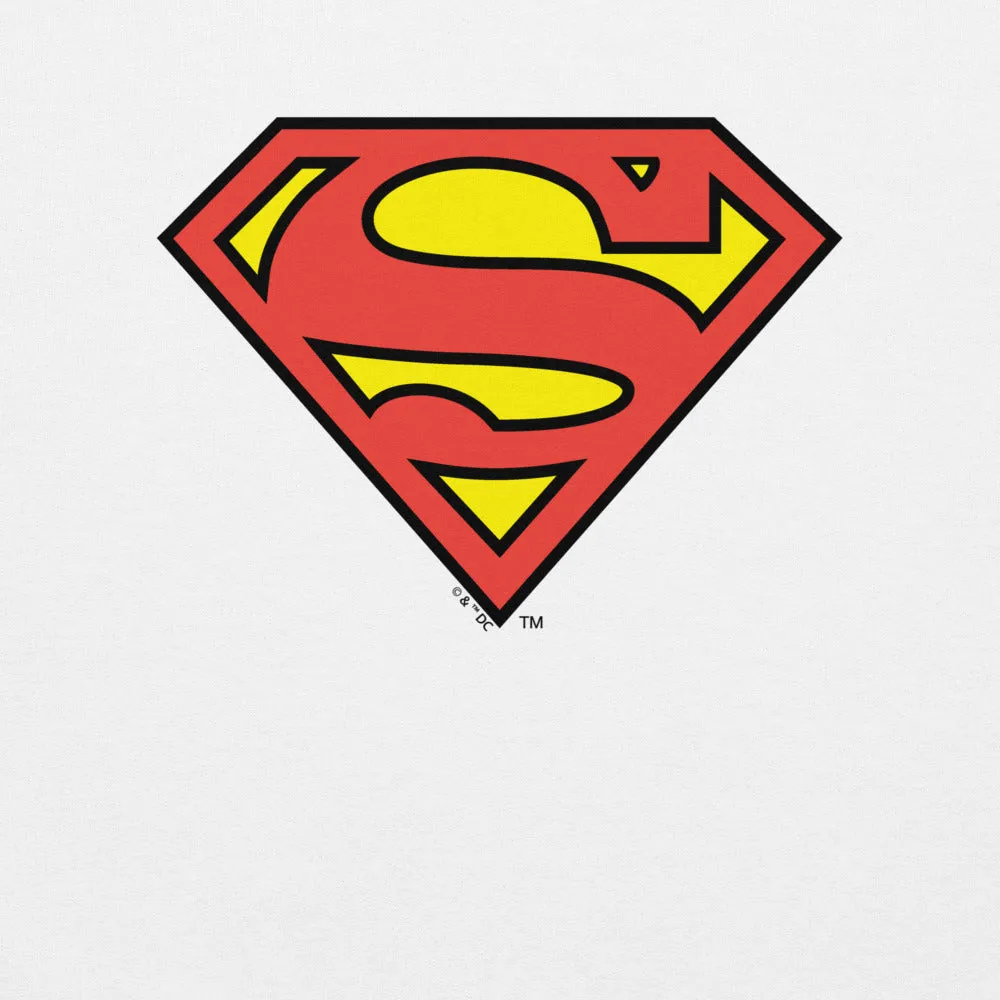 Batman Superman Logo collegegenser med rund hals