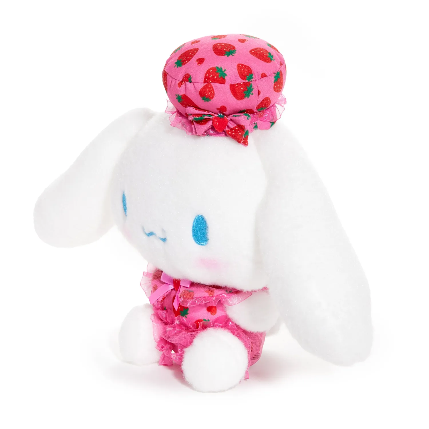 Hello Kitty Cinnamoroll 8"-bamse Strawberry Treat jordbær