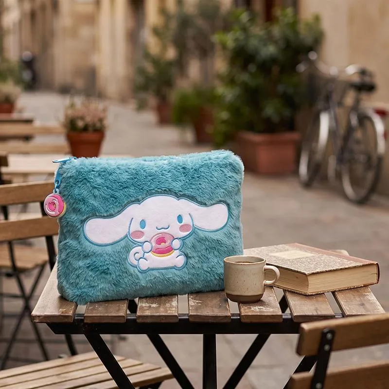 Neo Tokyo Sanrio Cinnamoroll Fluffy Pencil Case pennal 25 cm