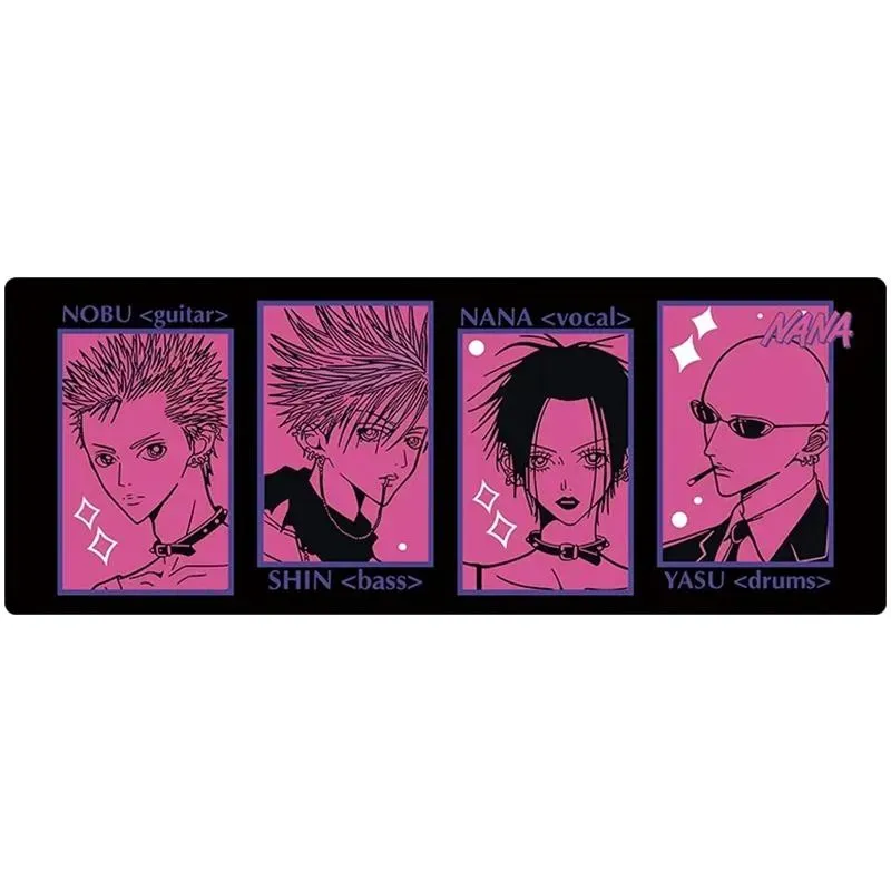 Neo Tokyo NANA Black Stones skrivebordsmatte 80 × 30 cm