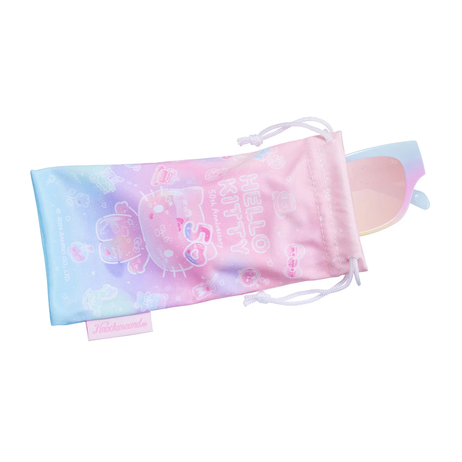 Hello Kitty Knockaround Junipers 50th Anniversary solbriller rosa polariserte