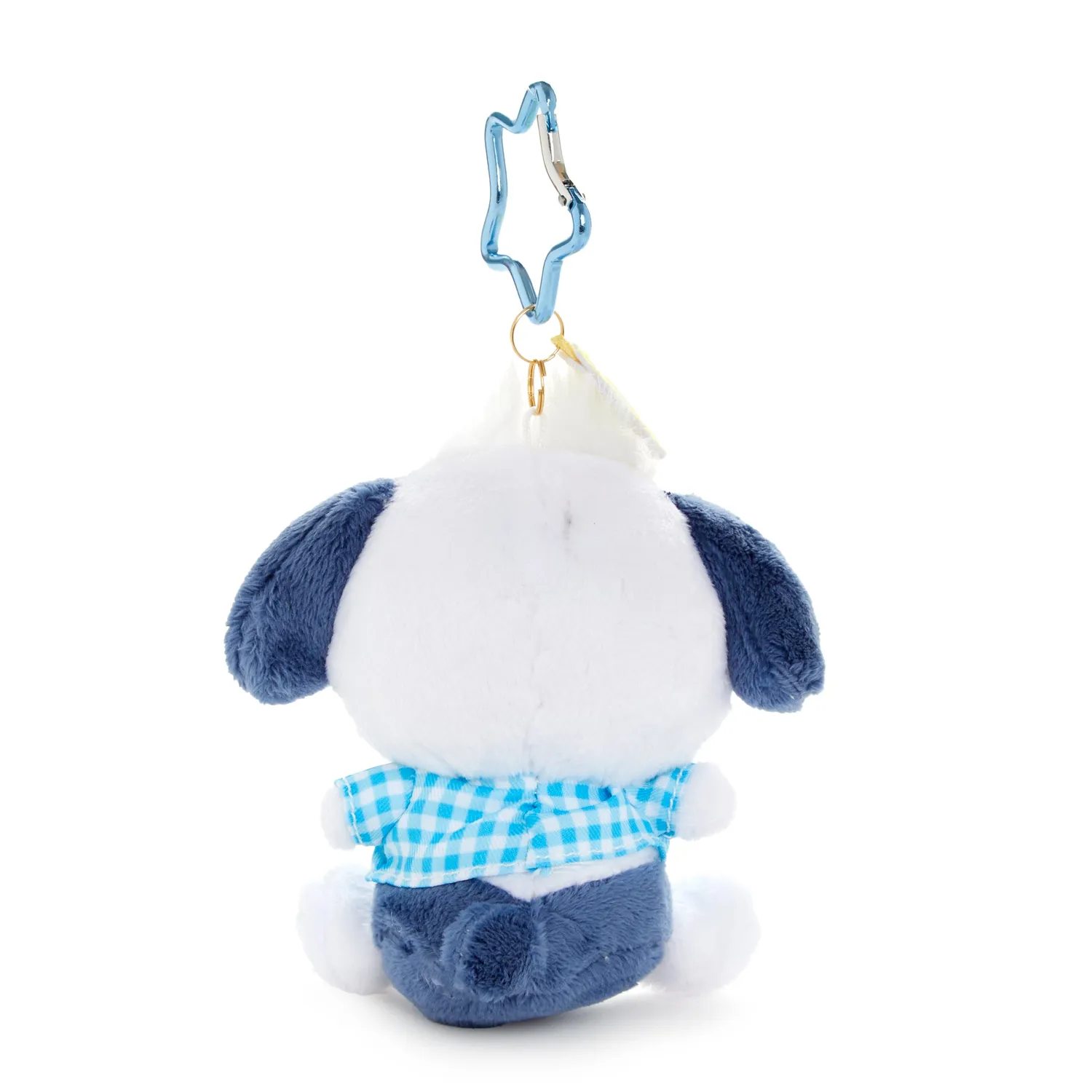 Hello Kitty Pochacco Plush Mascot Keychain plysjnøkkelring med briller