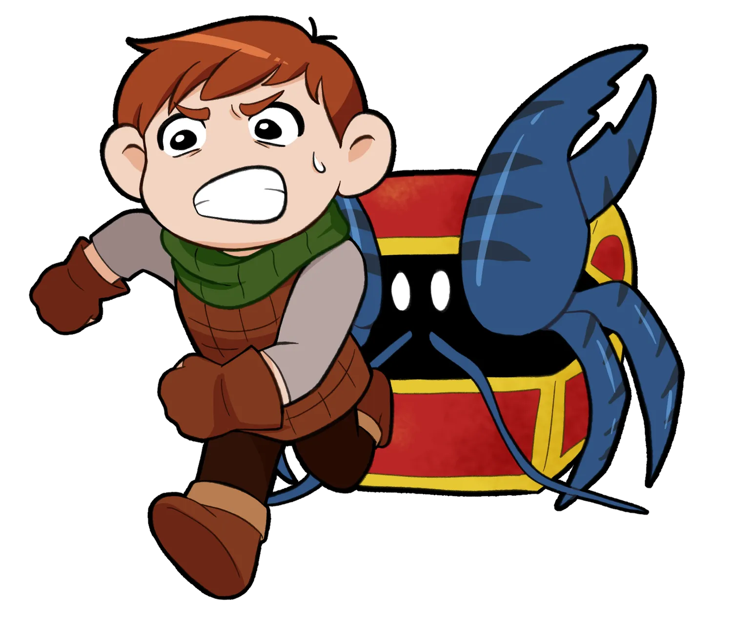 Kururu4ever Delicious in Dungeon klistremerker Laios & Senshi