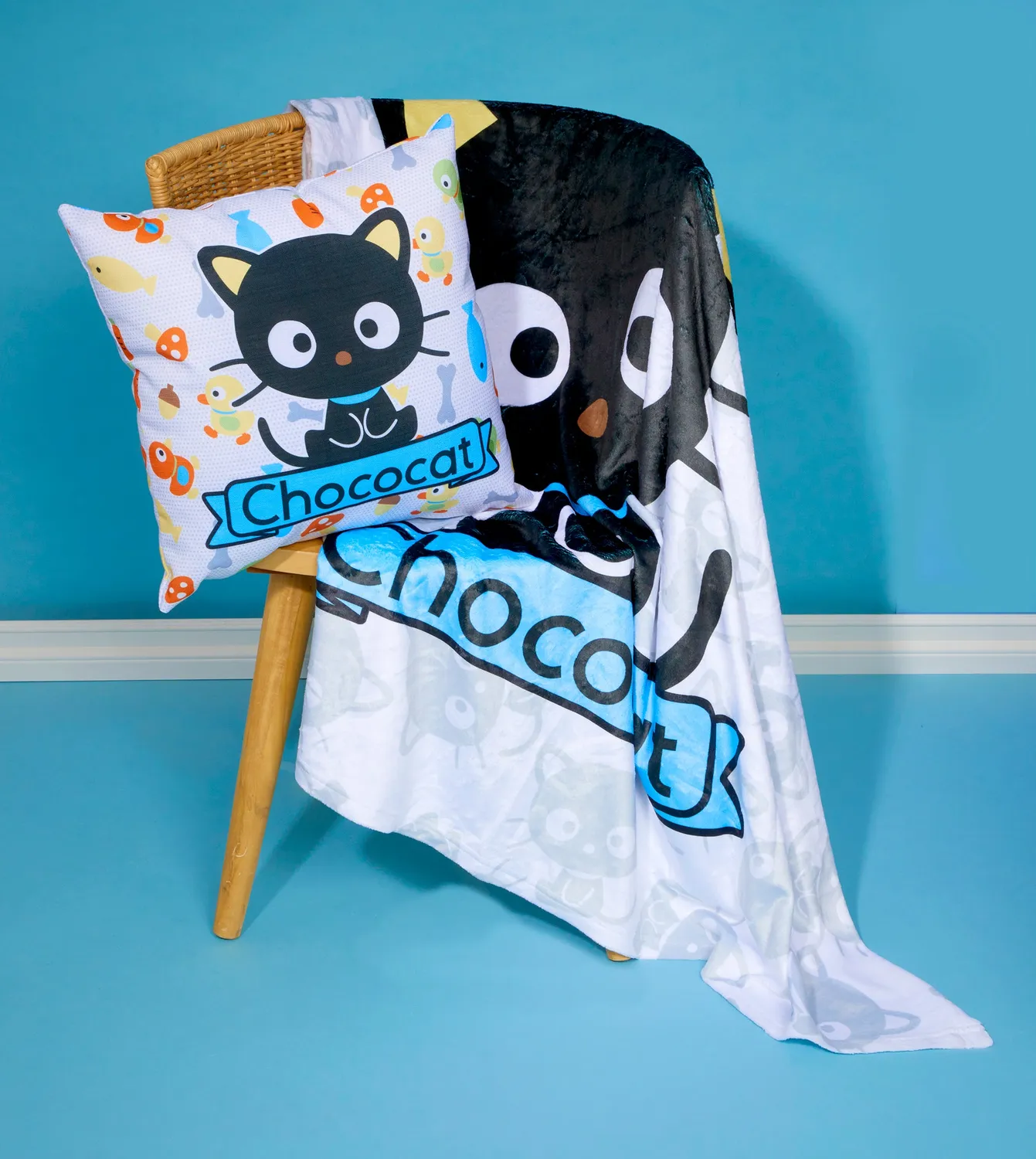 Hello Kitty Chococat Classic pledd 127 × 152 cm polyester
