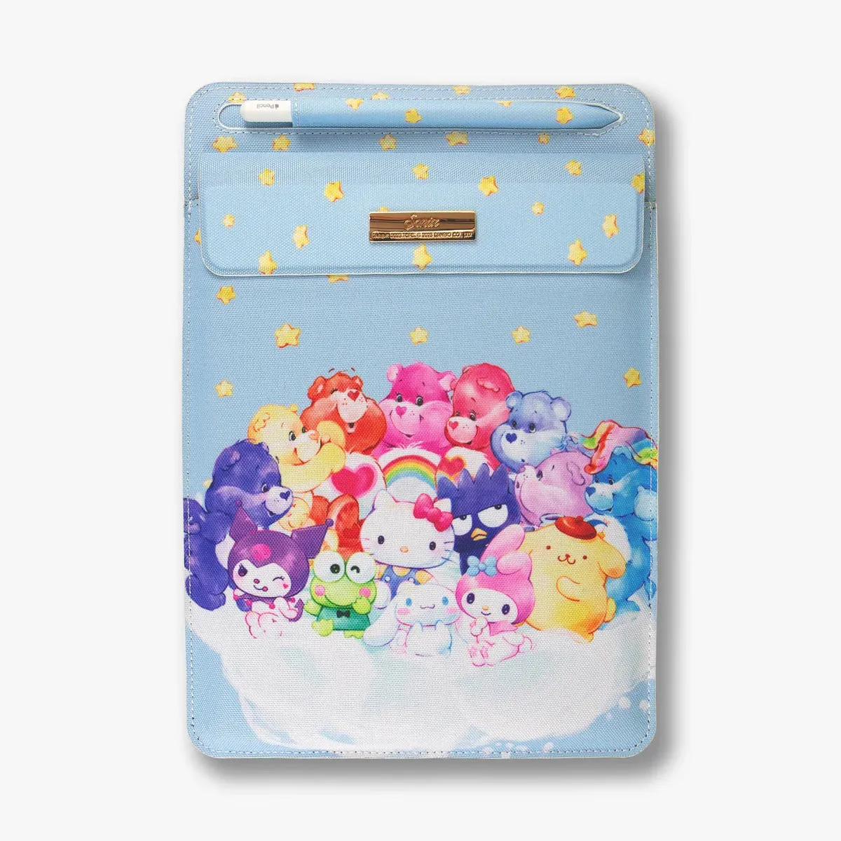 Hello Kitty and Friends x Care Bears Foldable iPad Sleeve