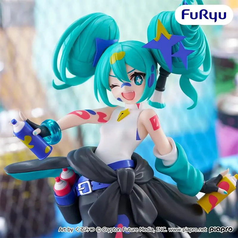 Neo Tokyo Vocaloid Hatsune Miku Figure Paint Girl Ver. Another Color 23 cm