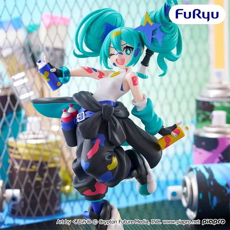 Neo Tokyo Vocaloid Hatsune Miku Figure Paint Girl Ver. Another Color 23 cm