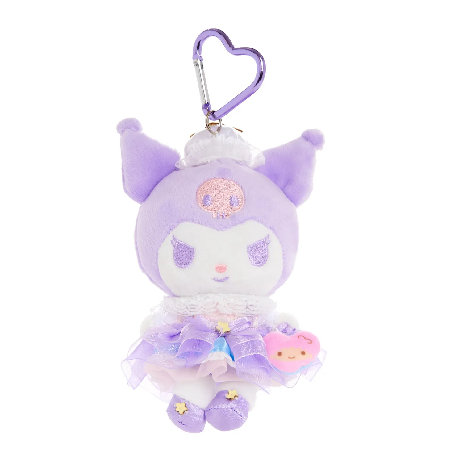 Hello Kitty Sanrio Friends Cosplay Kuromi Plush Mascot Keychain LittleTwinStars