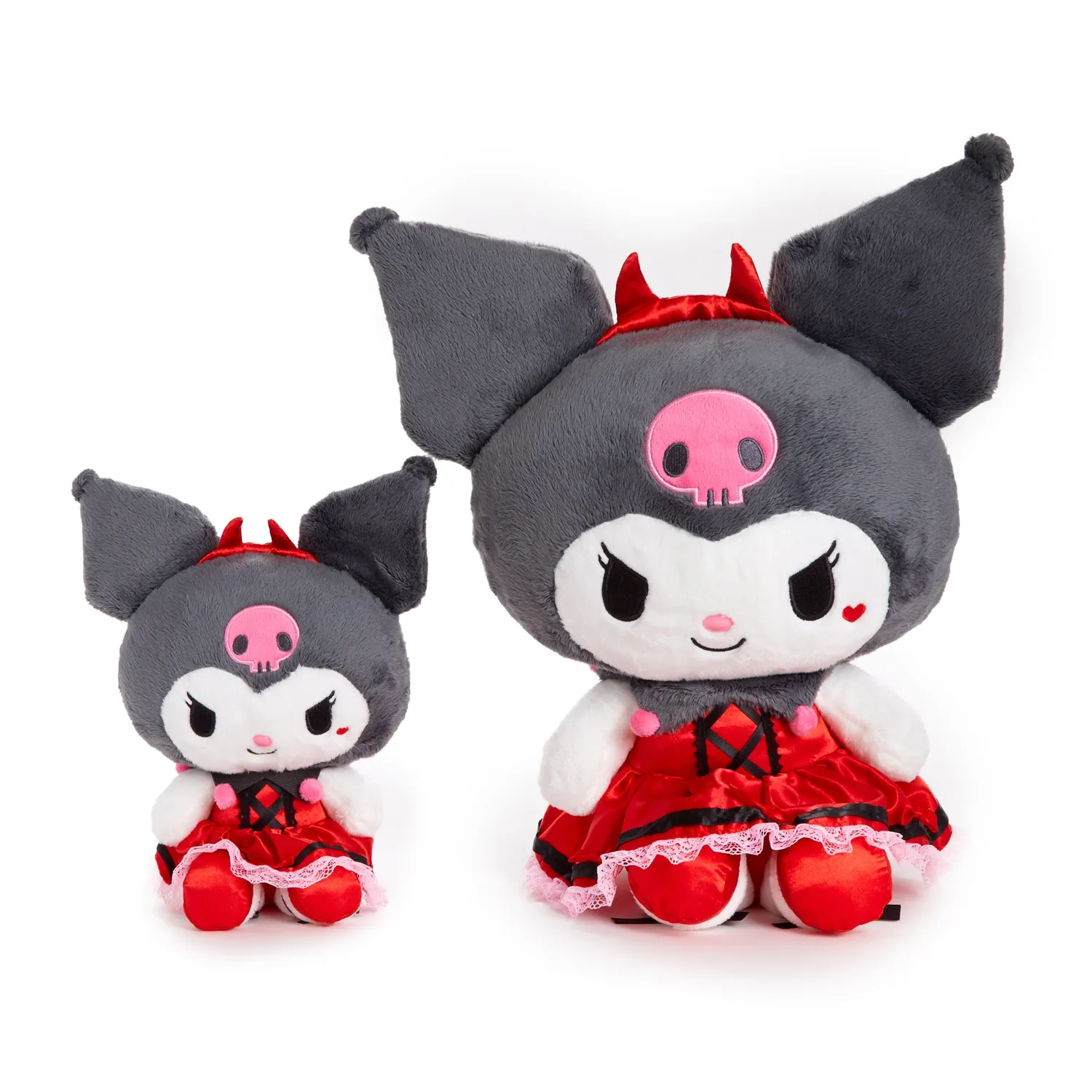 Hello Kitty Strawberry Treat Kuromi 7" bamse